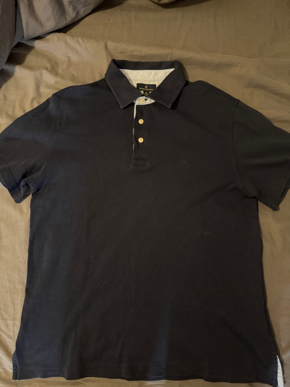 Navy Blue Brooks Brothers Polo Shirt